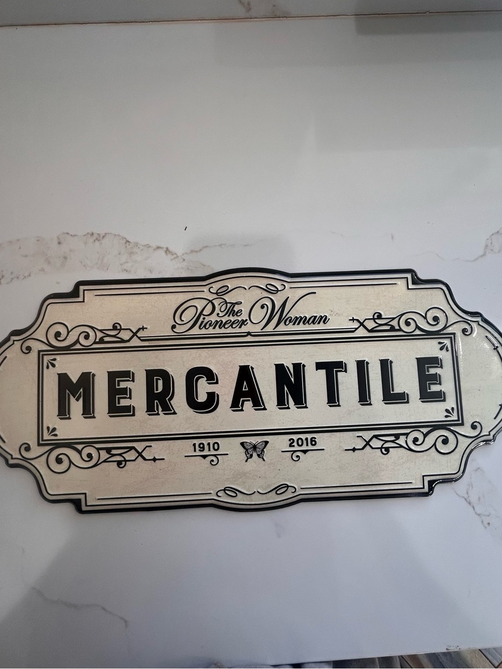 The Pioneer Woman Mercantile Sign
